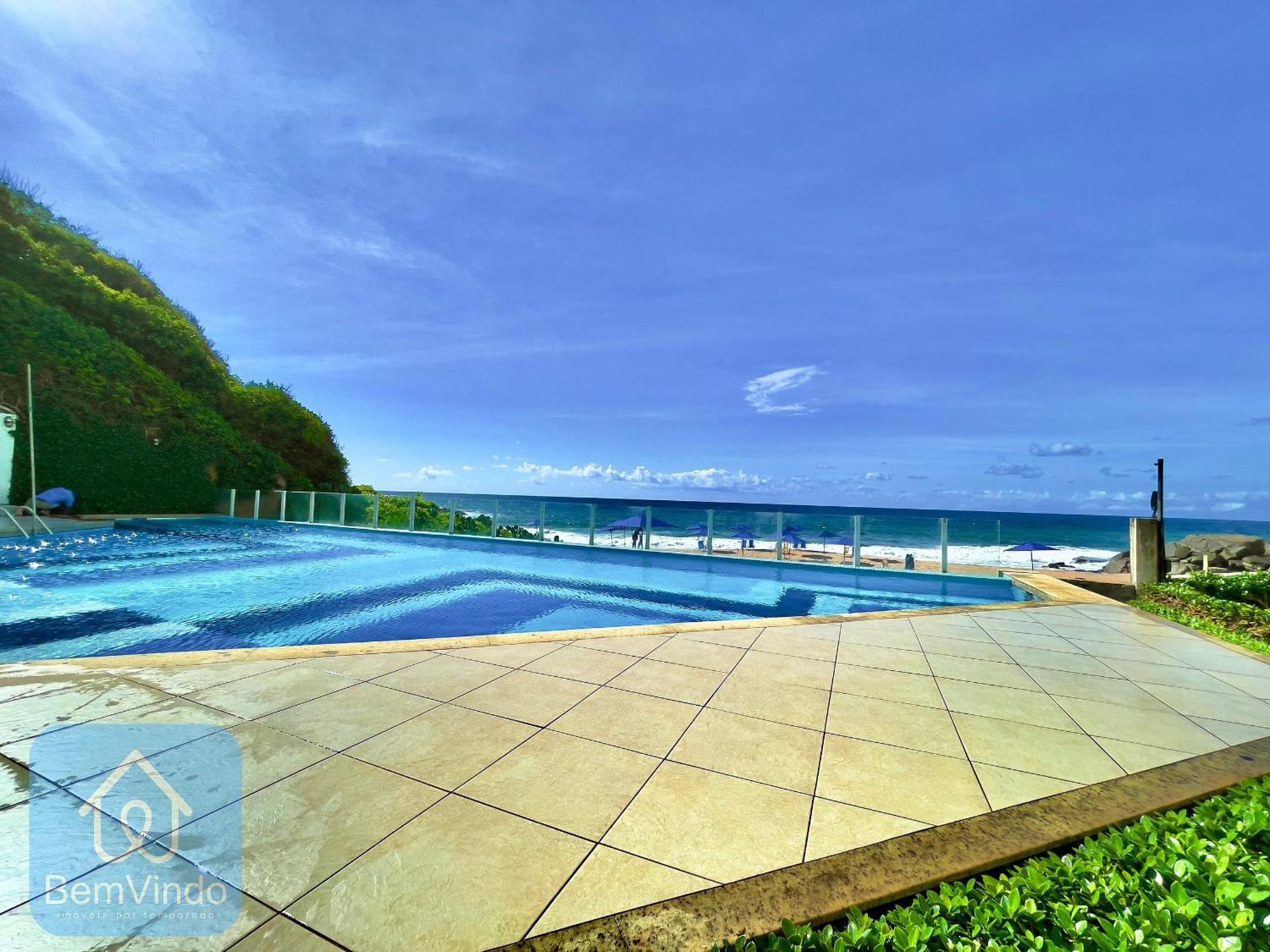 Apartamento Completo Com Vista Mar E Pe Na Areia Salvador Exterior foto