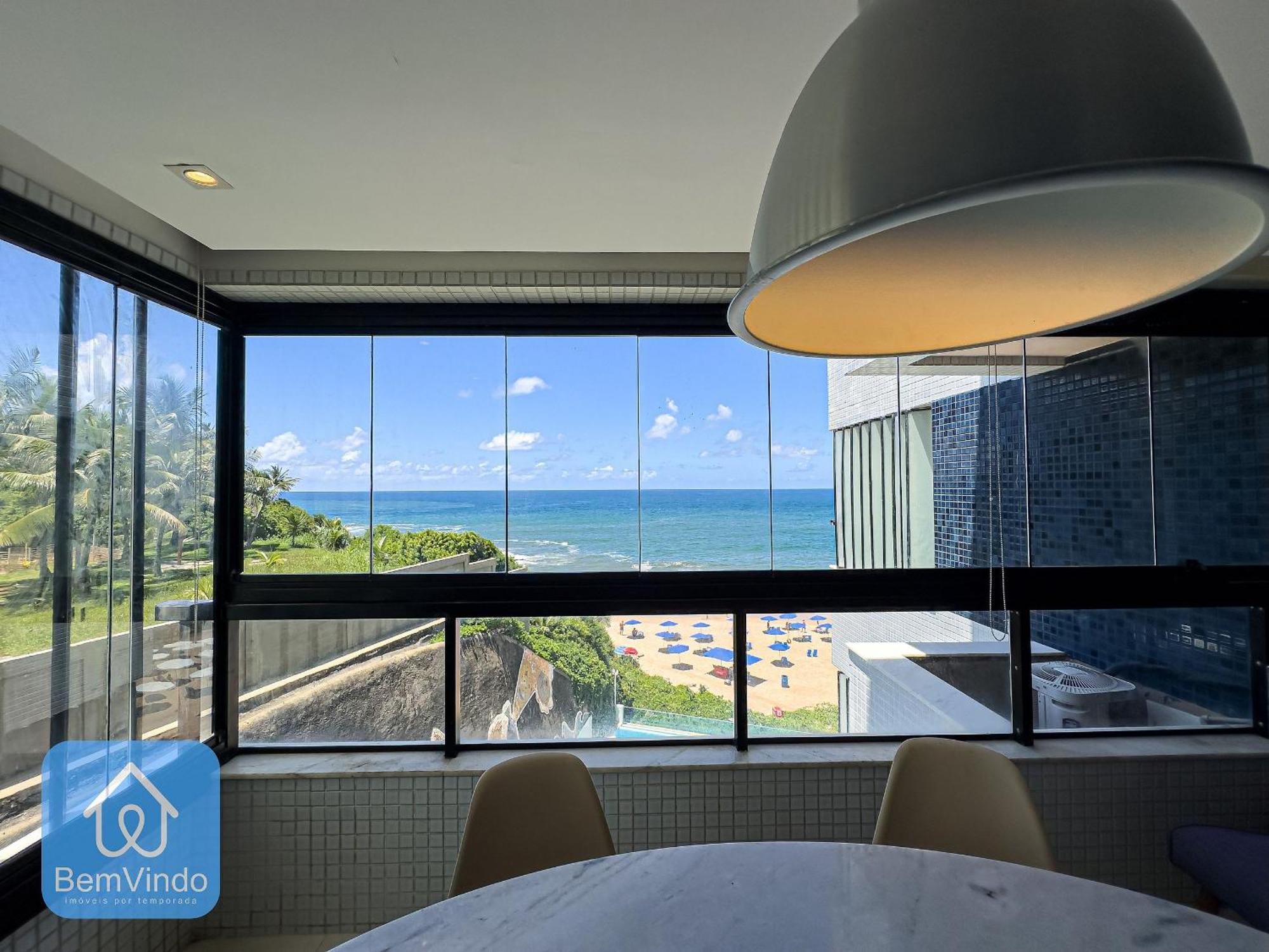 Apartamento Completo Com Vista Mar E Pe Na Areia Salvador Exterior foto