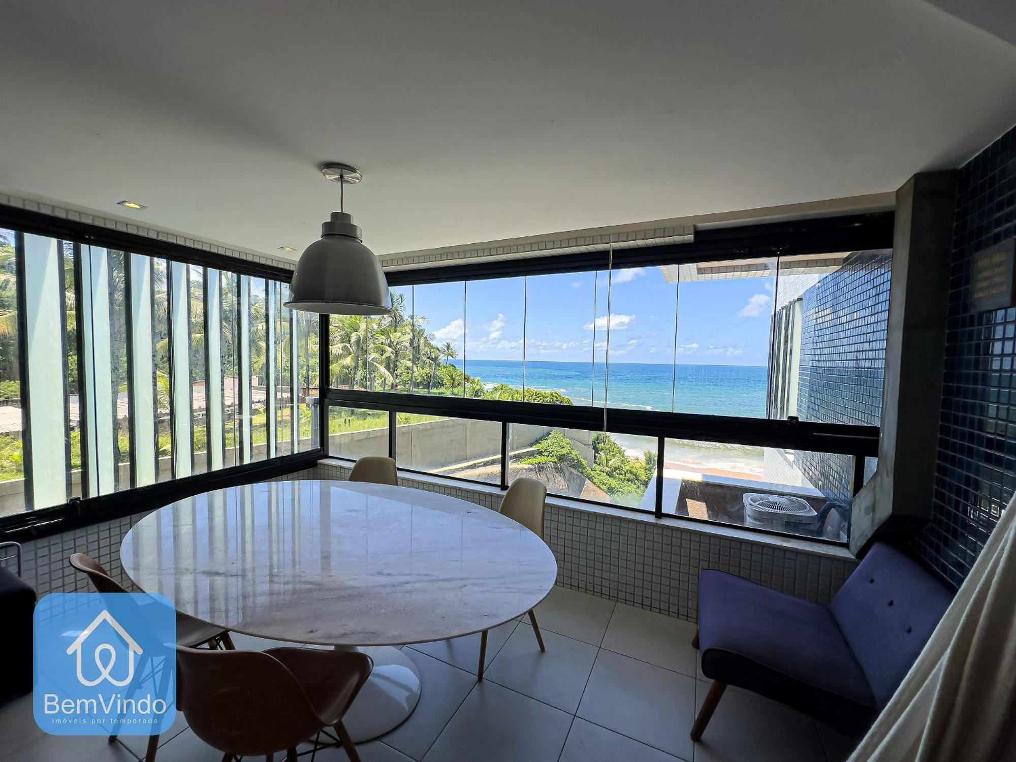 Apartamento Completo Com Vista Mar E Pe Na Areia Salvador Exterior foto