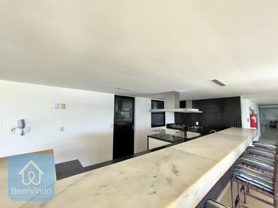 Apartamento Completo Com Vista Mar E Pe Na Areia Salvador Exterior foto