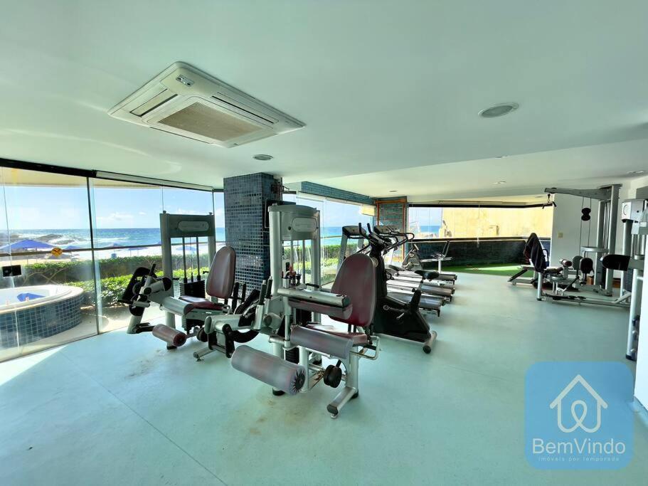 Apartamento Completo Com Vista Mar E Pe Na Areia Salvador Exterior foto